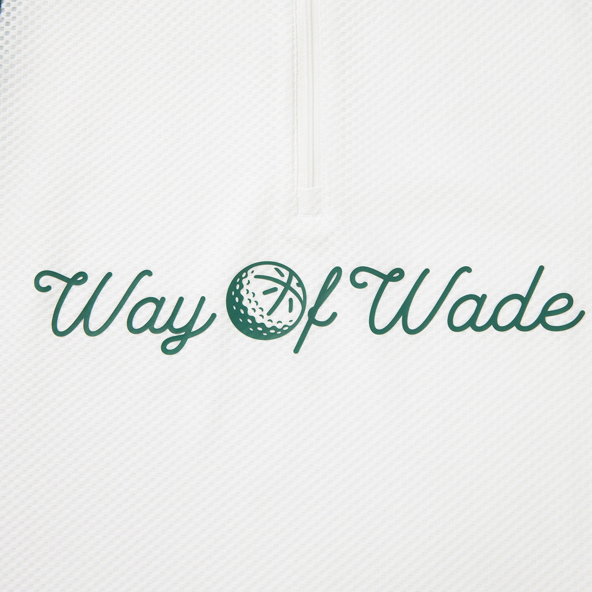 Wade x YNG DNA Zip Tee "White"