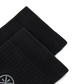 Wade Socks Monochrome Black