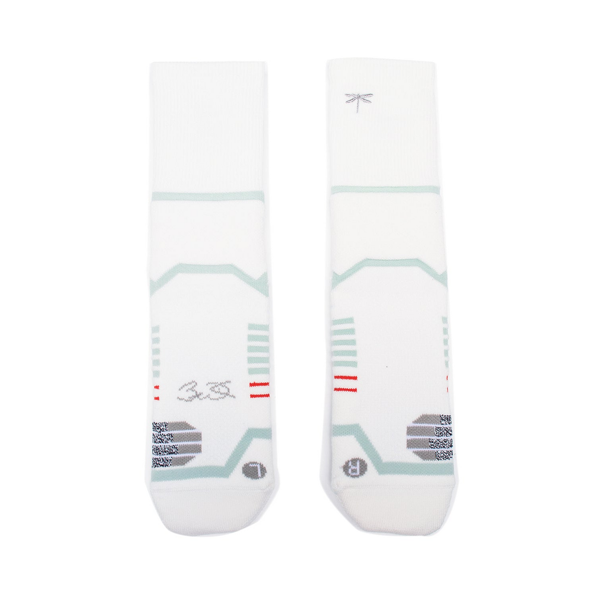 Wade Elite Socks White
